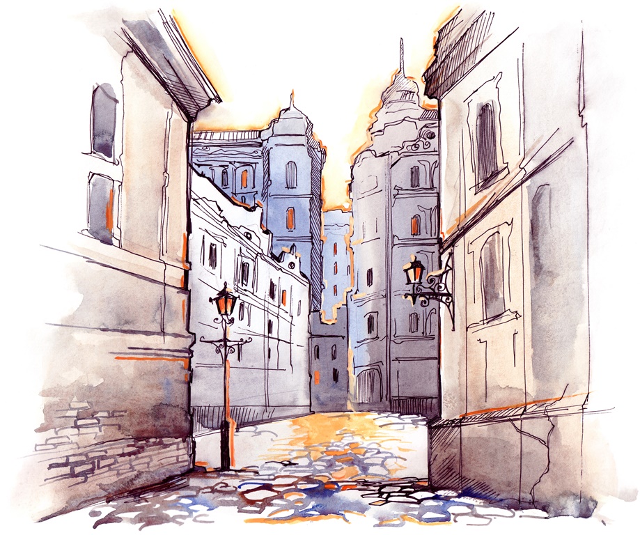 Улица акварель 1
