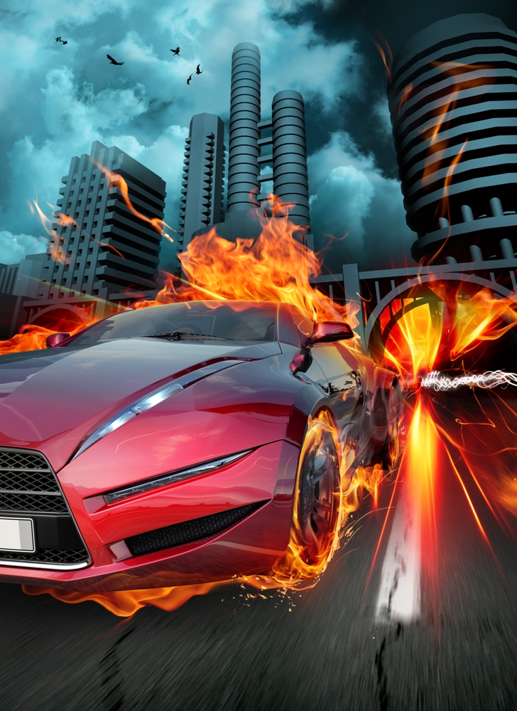Спортивный автомобиль 18