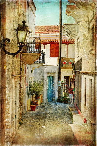 Улица в Греции 2