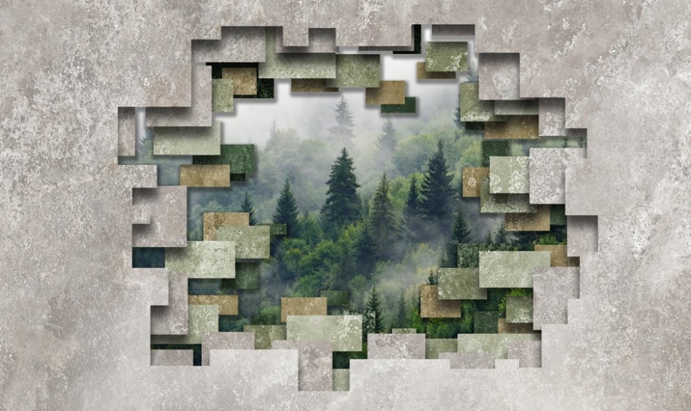 Лес 3D