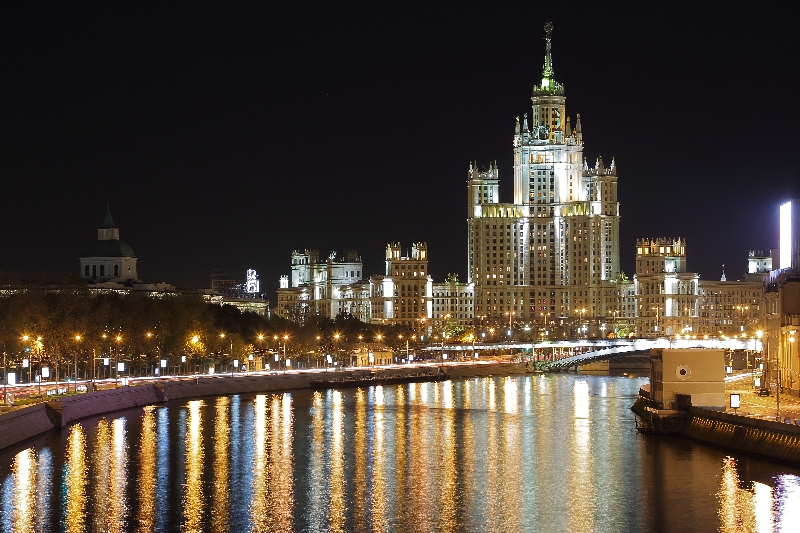 Вид на Москву