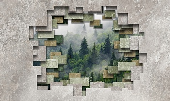 Лес 3d 1