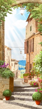 Узкая итальянская улочка 4