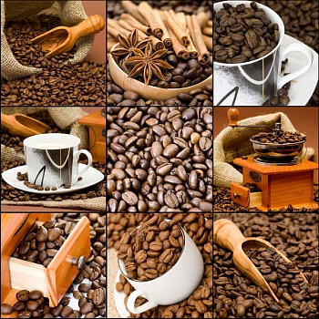 Кофейный коллаж 1