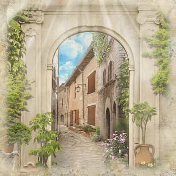 Улица с аркой 6